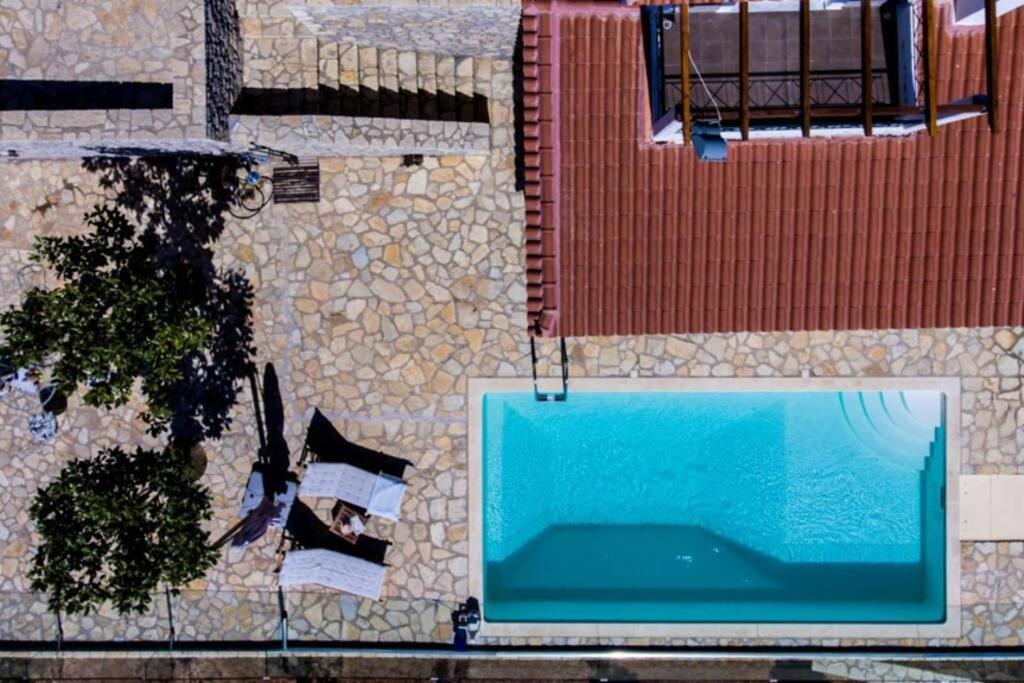 Apollo Romantic Sea View Villa Kivérion 外观 照片