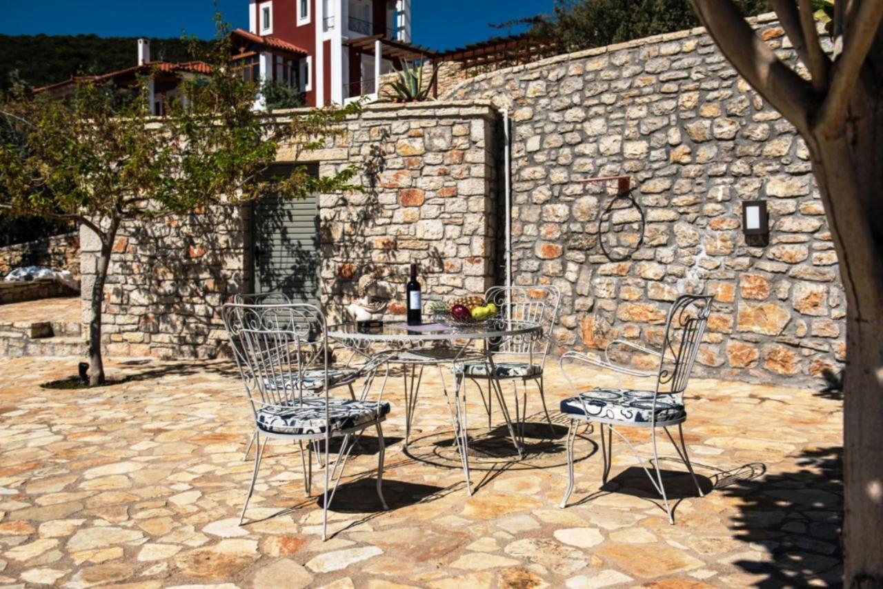Apollo Romantic Sea View Villa Kivérion 外观 照片