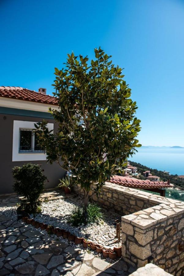 Apollo Romantic Sea View Villa Kivérion 外观 照片