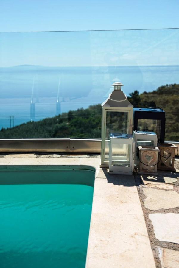 Apollo Romantic Sea View Villa Kivérion 外观 照片