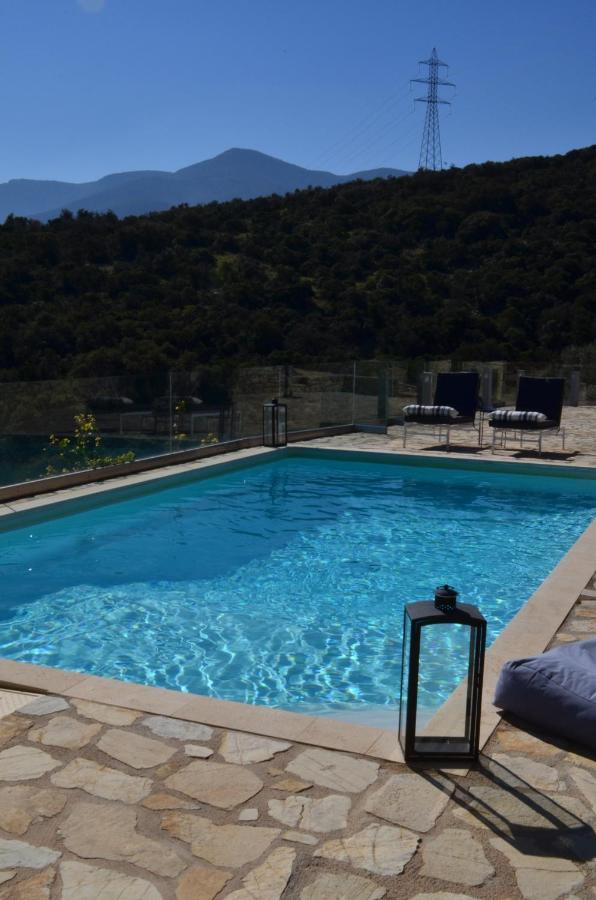 Apollo Romantic Sea View Villa Kivérion 外观 照片