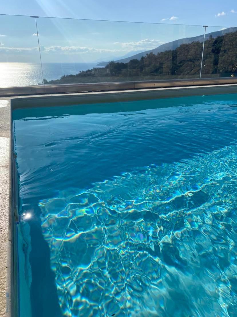 Apollo Romantic Sea View Villa Kivérion 外观 照片